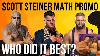Scott Steiner Math promo | Reaction who did it best?