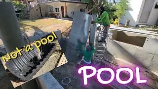 Beach Cabin, Bridge, Pool Build and Septic Tank Update