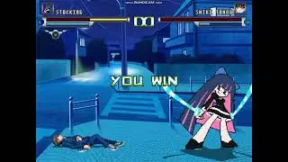MUGEN Stocking vs Shiki Tohno