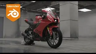 Unleash the Power: Yamaha R15 V4 Animation Showcase on Blender