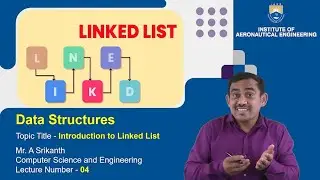Introduction to Linked List | Data Structures Explained | Python Solution  by Mr. A Srikanth