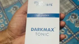 How to use Man matters Darkmax tonic with 1% darkenyl #manmatters #darknyl #darkmax