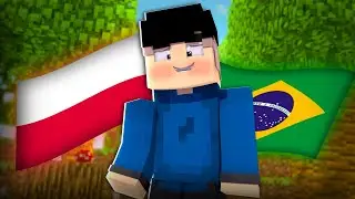 Um Brasileiro tentando falar em polonês [Solo Bedwars] [Hypixel]