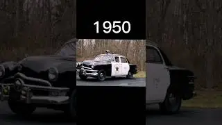 Evolution of Police cars (1930~2023) 