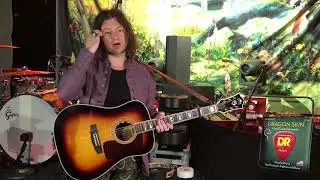 Jay Buchanan (Rival Sons) on Dragon Skin Acoustic Strings