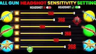 Free Fire Max Auto Headshot Trick 2024 Sensitivity | 2gb, 4gb, 6gb Ram Headshot Sensitivity Setting