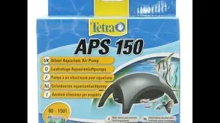 Как устранить шум компрессора/ Tetra APS 150 in the Box