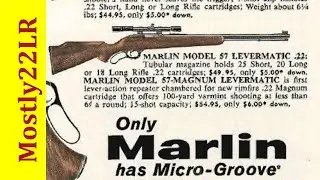 Vintage rifle: Marlin 57 