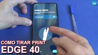 Motorola Edge 40 - Como tirar print ou capturar tela - Rápido e fácil