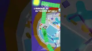 I Raced A HATER In TOWER OF HELL! (part 2) 😡 