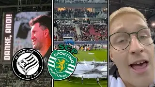 Sturm Graz vs. Sporting Lissabon ⚽ | Danke Andi Schicker!