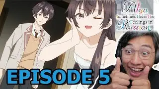 THANK YOU, LITTLE SISTER !!! | Episode 5 | Alya Hides Her Feelings In Russian REACTION
