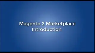 Introduction video of Magento 2 marketplace with multi vendor package