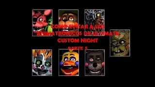 Como evitar a los Animatronicos de UCN pt. 5 | Riggex_YT