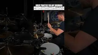 A great practice for ANY drummer!