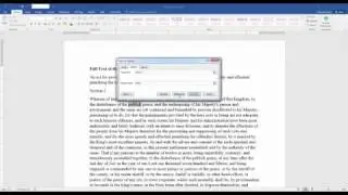 Using the Find and Replace Features in Word 2016 for PC