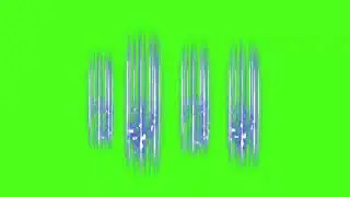 Green screen multi teleport effect