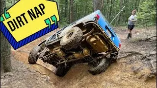 Jeep XJ Takes a DIRT NAP at Panther Rock | Ultimate Off-road Field Trip!!Windrock Trail 51