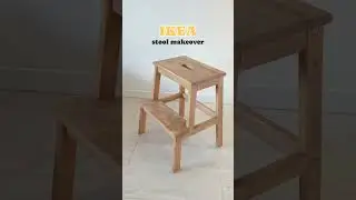 Ikea BEKVÄM stool makeover ✨ 