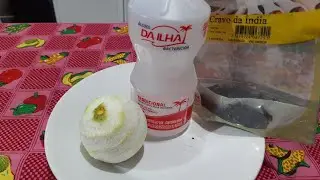 Remédio caseiro cura renite ,sinusite três ingredientes.