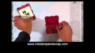 Gift Card Holder with Three Stampin' Up! Top Notes