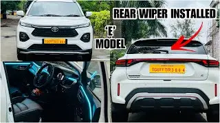 🇮🇳INDIA’S FIRST TOYOTA TAISOR E VARIANT MODIFIED WITH REAR WIPER AND REAR AC ACTIVATION🔥📞9820569891