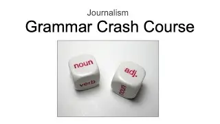 Grammar for Journalists
