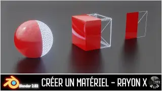 Blender  - Shader Rayon X