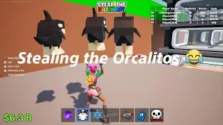 Stealing the Orcalitos😂