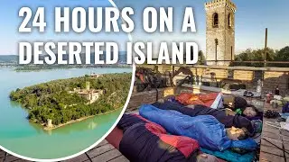 Living ALONE In This Abandoned Castle For A Day