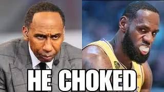 Stephen A Smith Deep Fried Lebron James on the Pivot Podcast 