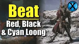 How to Beat Red Loong, Black Loong & Cyan Loong (Black Myth Wukong Walkthrough)