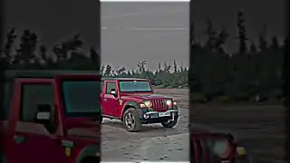 Mahindra Thar 🔥 status 🥰 #shorts