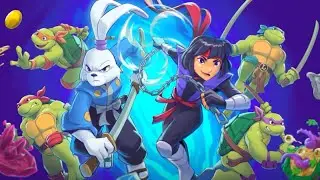 Teenage Mutant Ninja Turtles Shredder's revenge Usagi + Survival mode Gameplay