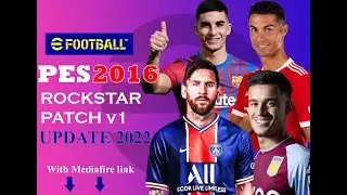 PES 2016 Rockstar Patch Installation