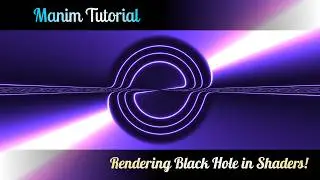 Basics of Shader Art Coding for Beginners | GLSL Shaders: Render Black Hole