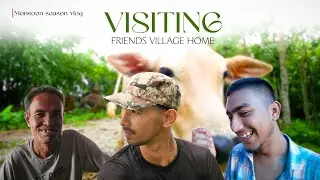 VISITING friend's village HOME l VLOG