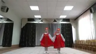 Коллектив "Ритмическая шкатулка" - танец "Русские матрешечки"