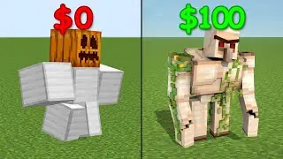 FREE minecraft vs $100 minecraft