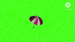 Umbrella 🏖️ green screen animation 
