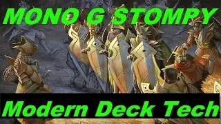 Modern Magic: Collected Company Stompy! Mono G Aggro Deck Tech