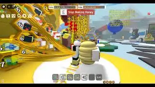 Bee Swarm Simulator - Roblox ; Grinding Red Pollen