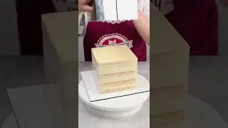 Торт-подарок. Сборка и оформление