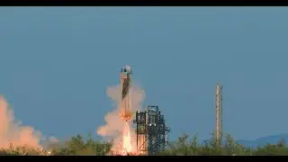 Blue Origin NS-26 liftoff