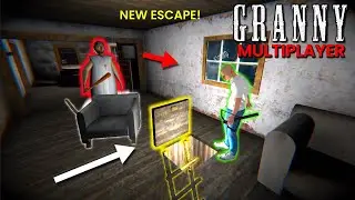 How to escape GRANNY DOWNSTAIRS! 🫢 | NEW Escape 2023 Granny Multiplayer