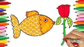 Learn How to Draw Plants & Animals for kids | HooplaKidz Doodle