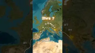 Most Countries in Shortest Time😮