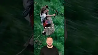 В школу по тросу на высоте 400 метров! 