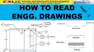 HOW TO READ ENGINEERING DRAWINGS - PART 3 -
