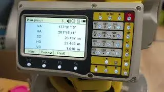 Тахеометр South N3. Некоторые особенности работы дальномера. В том числе крупным планом дальномер!!!